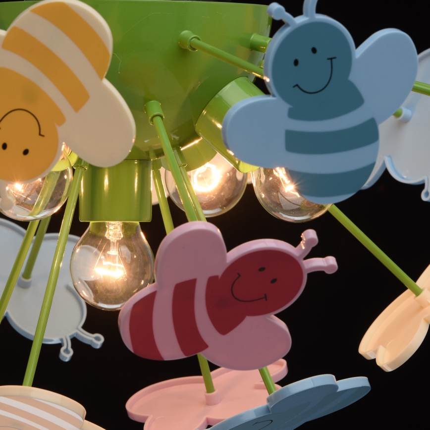 MW-LIGHT - Plafonnier pour enfant KINDER 5xE14/40W/230V