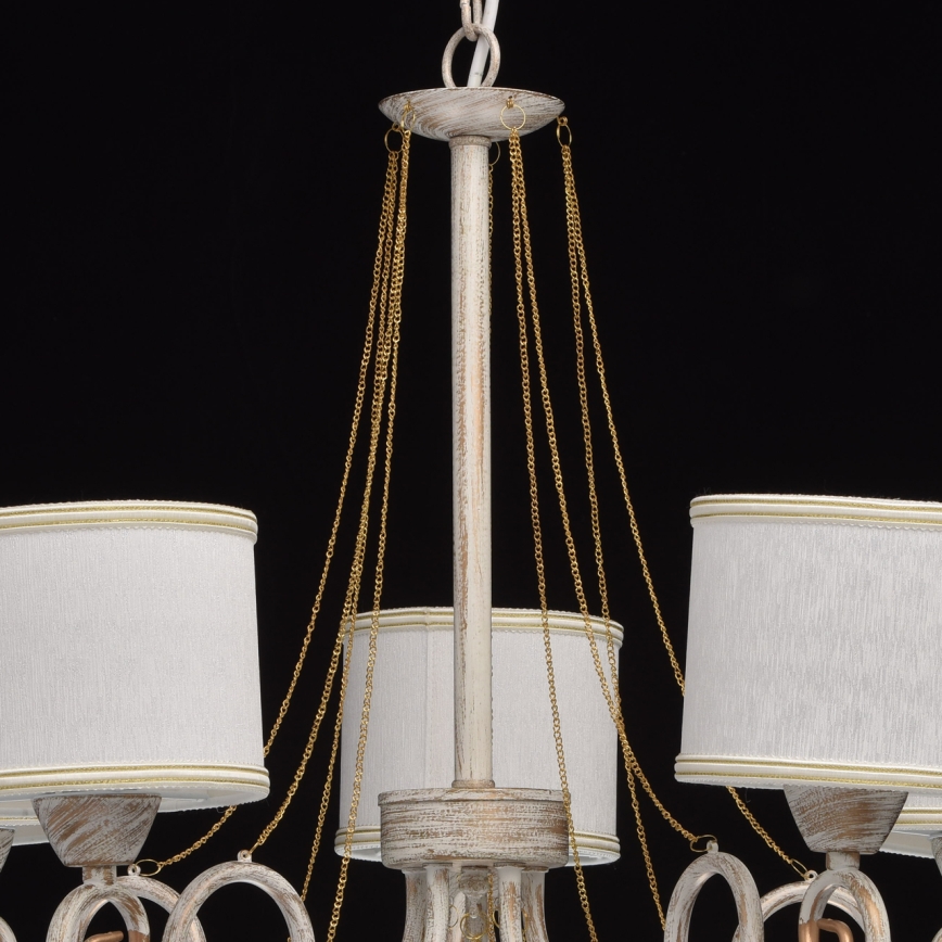 MW-LIGHT - Suspension avec chaîne VITALINA 5xE14/40W/230V
