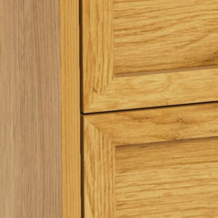 Nachtkastje ALIN 46 x 40 cm lichtbruin