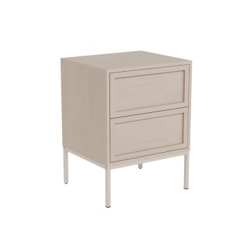 Nachtkastje ALIN 46x40 cm taupe