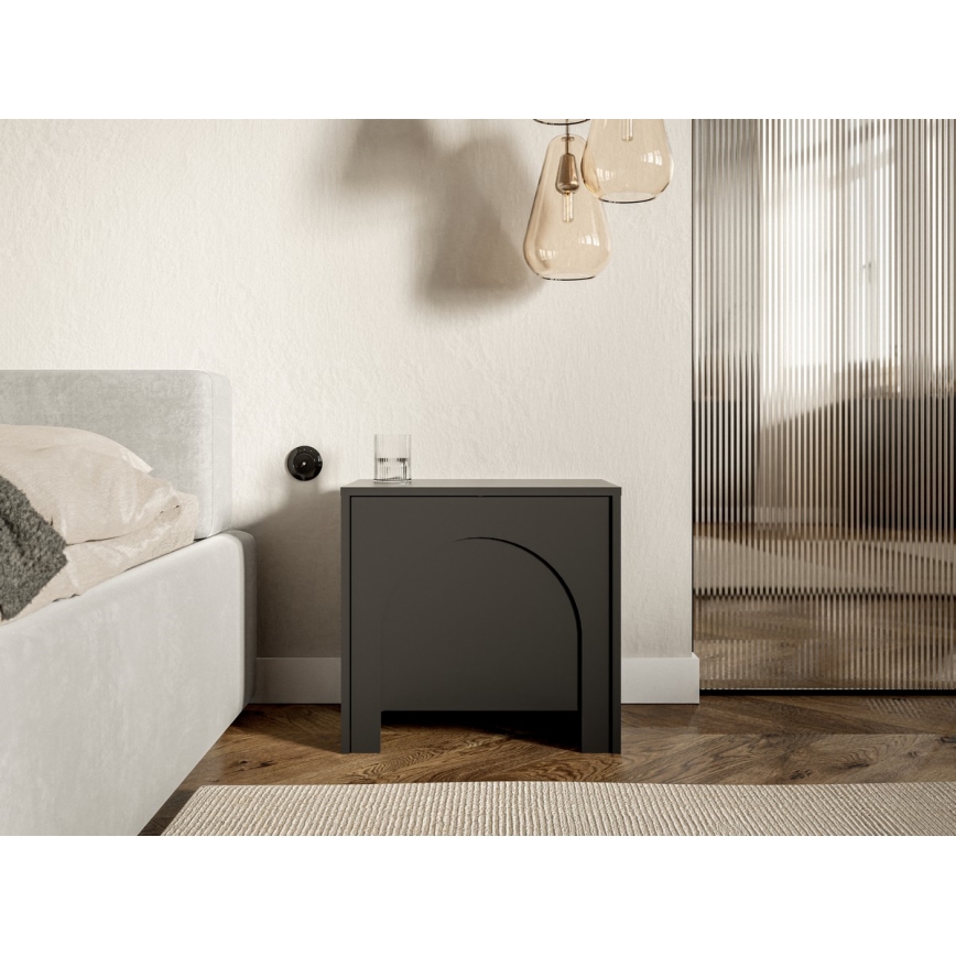 Nachtkastje NIO antraciet