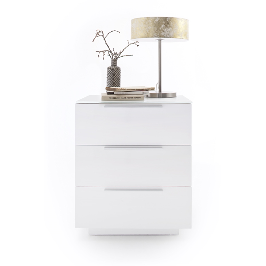 Nachtkastje ROCKY XXL wit