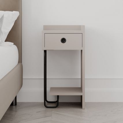 Nachtkastje SONY taupe