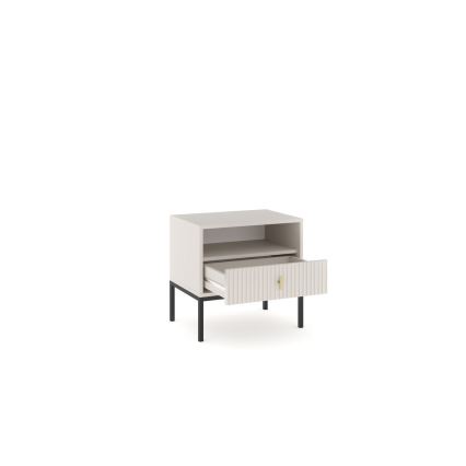 Nachtkastje SUE beige/kasjmier