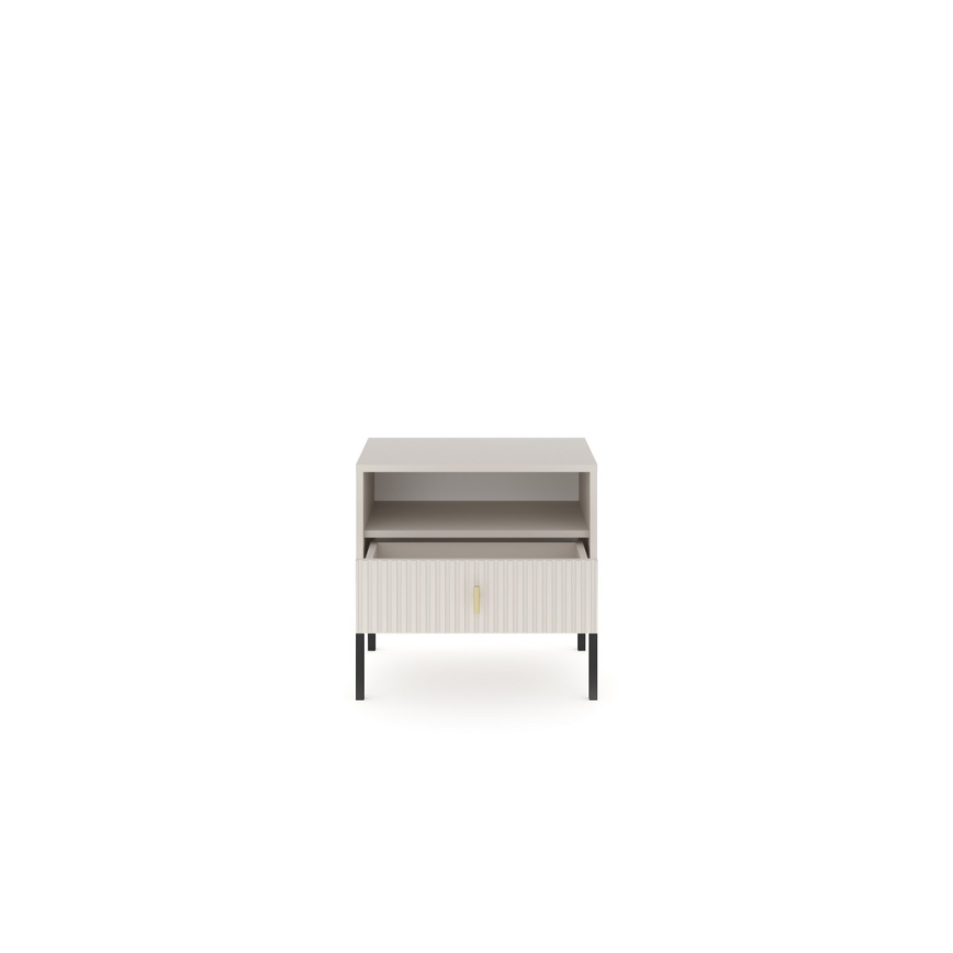 Nachtkastje SUE beige/kasjmier