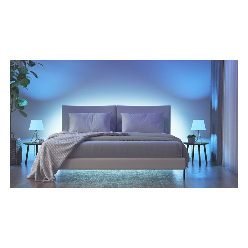 LOT 3x Ampoule à intensité variable LED RGBW ESSENTIALS A60 E27/8,5W/230V CRI 90 2700-6500K Wi-Fi - Nanoleaf