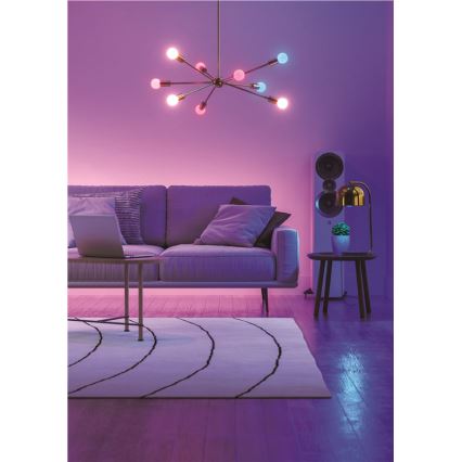 LOT 3x Ampoule à intensité variable LED RGBW ESSENTIALS A60 E27/8,5W/230V CRI 90 2700-6500K Wi-Fi - Nanoleaf