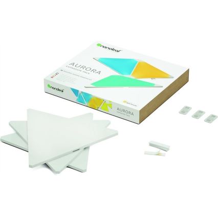 Nanoleaf - SET 3x LED RGB Dimpaneel AURORA LED/2W/230V Wi-Fi