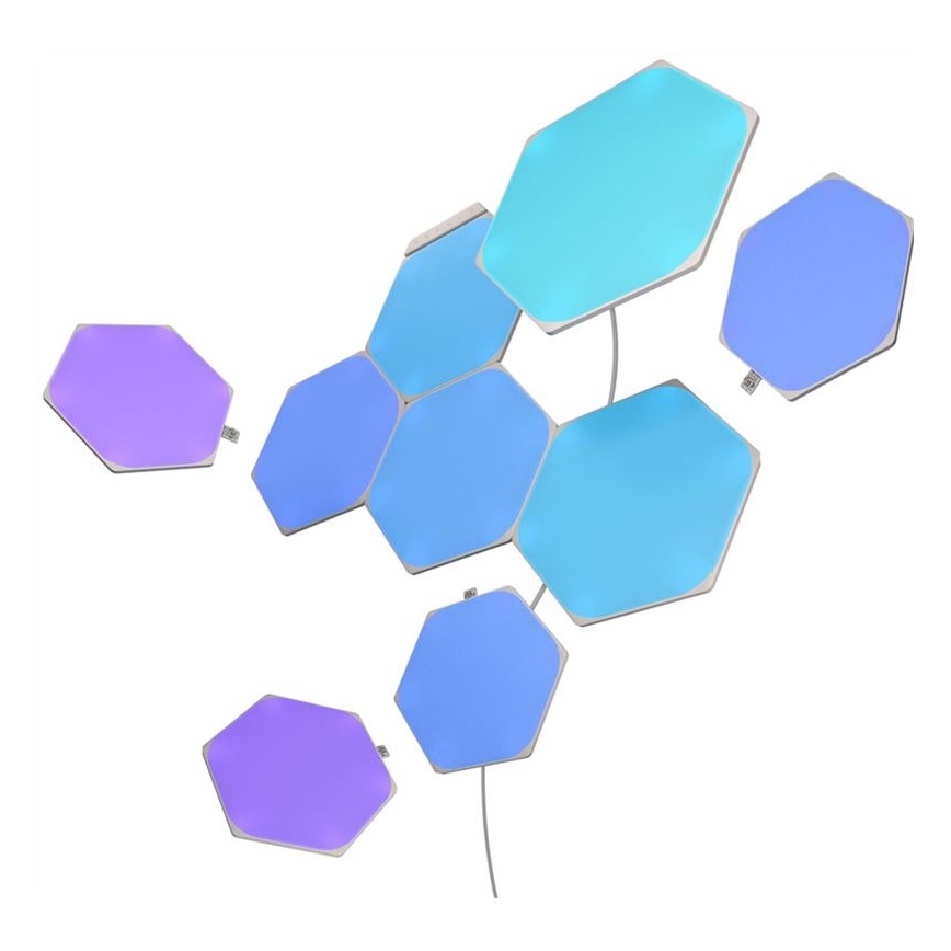 Nanoleaf - SET 9x LED RGB Dimbaar lichtpaneel SHAPES HEXAGON LED/2W/230V 1200-6500K Wi-Fi