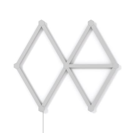 Nanoleaf - SET 9x LED RGBW Dimbaar rails LINES LED/2W/230V 1200-6000K Wi-Fi