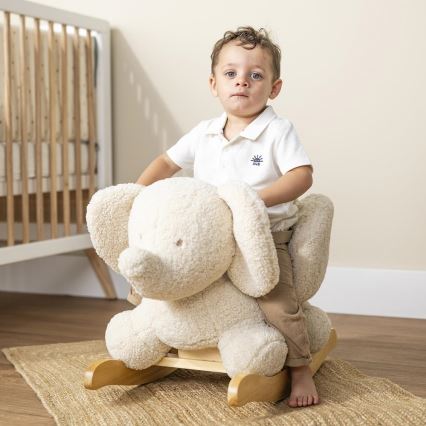Nattou - Rocking toy TEDDY olifant beige