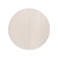 Natuurlijk rond vloerkleed FIR WOOL 160 cm 2600 g/m2 crème