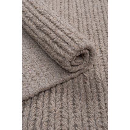 Natuurlijk vloerkleed FIR WOOL 200x300 cm 2600 g/m2 beige