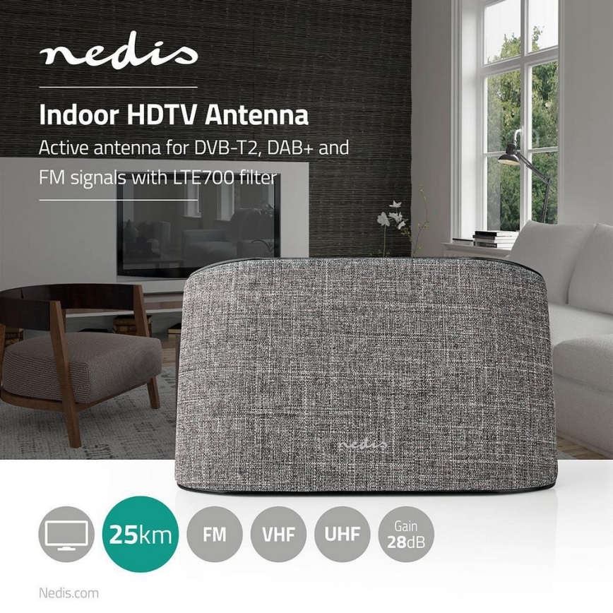 Antenne d'intérieur DVB-T/T2