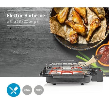 Grill électrique 2000W/230V