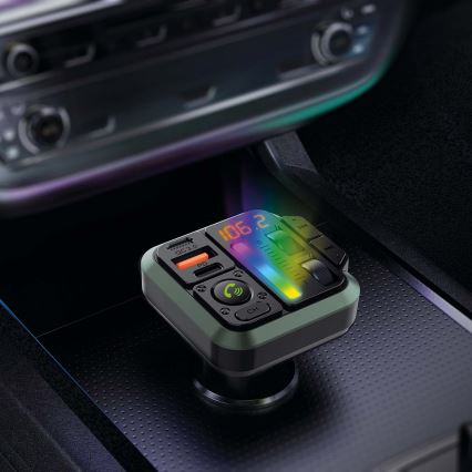 FM-autozender met handsfreefunctie