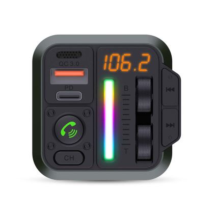 FM-autozender met handsfreefunctie