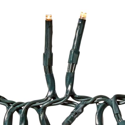 Guirlande lumineuse LED d'extérieur 1512 LED / 7 fonctions, 14 m, IP44, blanc chaud