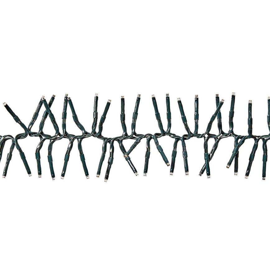 Guirlande lumineuse LED d'extérieur 1512 LED / 7 fonctions, 14 m, IP44, blanc chaud