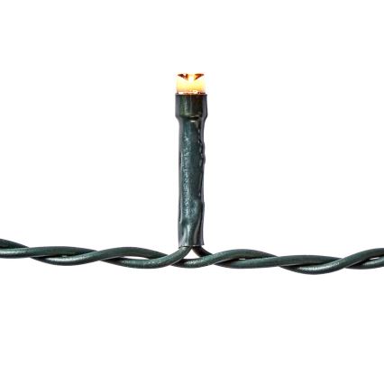 LED kerstgordijn voor buiten 180xLED/7 functies 10,9m IP44 warm wit