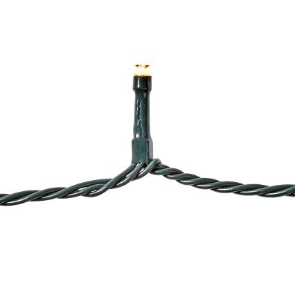 Guirlande de Noël LED extérieure 720 LED/7 fonctions 57 m IP44 blanc chaud