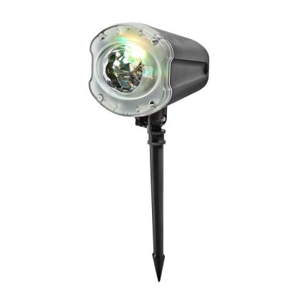 Projecteur laser LED 6W/230V IP65 + télécommande