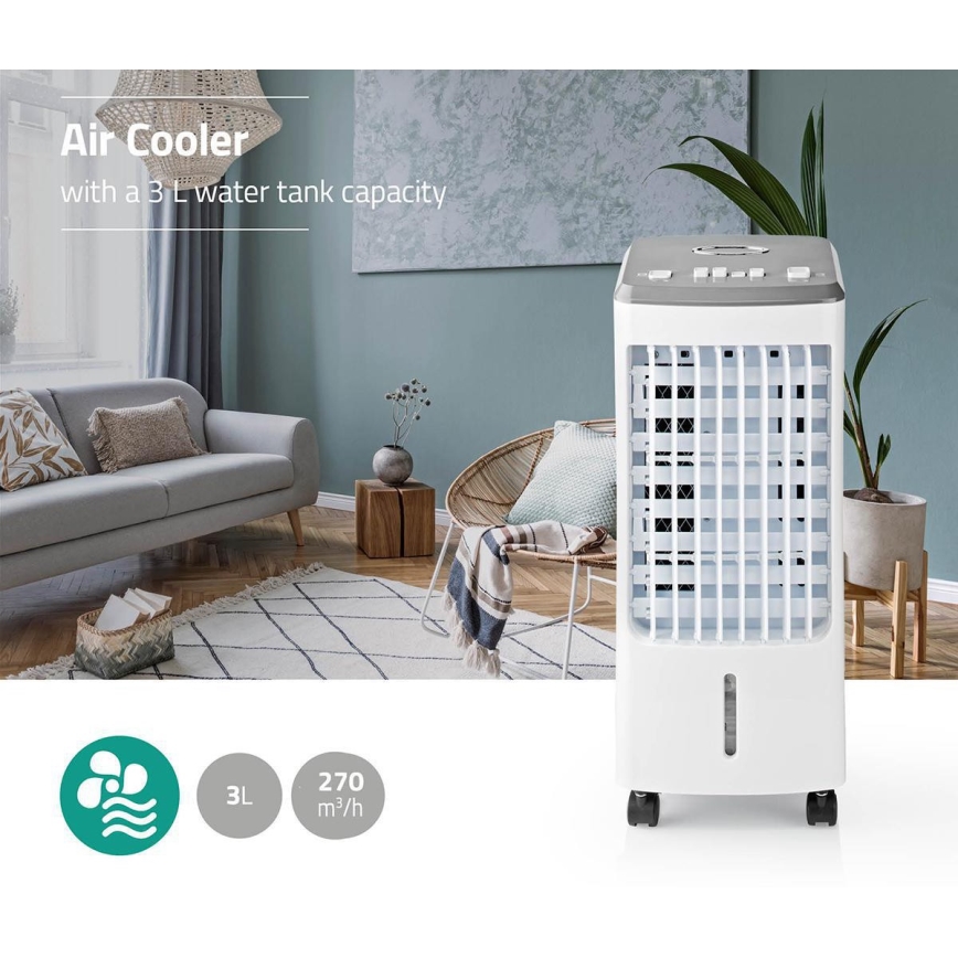 Rafraîchisseur d'air 80W/230V blanc
