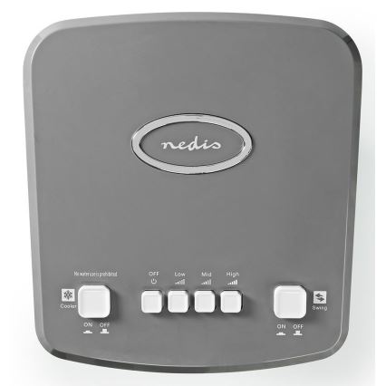Rafraîchisseur d'air 80W/230V blanc