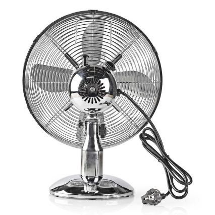 Ventilateur de table 35W/230V chrome brillant