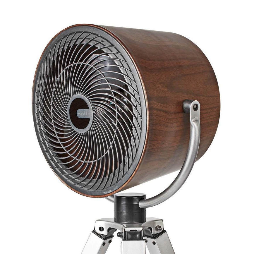 Ventilator op een Statief 45W/230V eiken/zilver