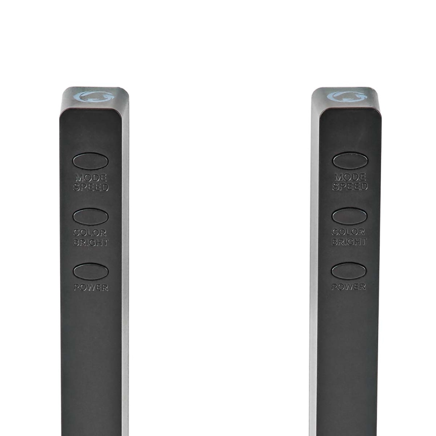 SET 2x LED RGB Oplaadbare tafellamp LED/250 mAh
