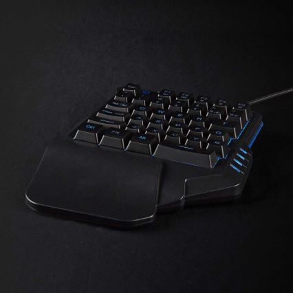 LED RGB Gaming-toetsenbord met één hand 5V