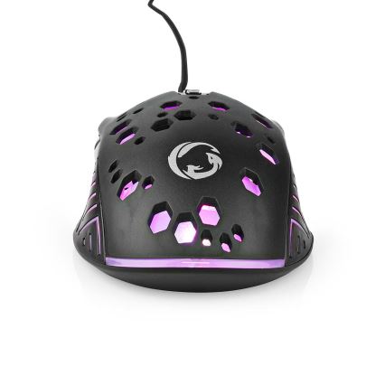 LED Gaming muis 800/1200/2400/3200/4800/7200 DPI 7 knoppen zwart