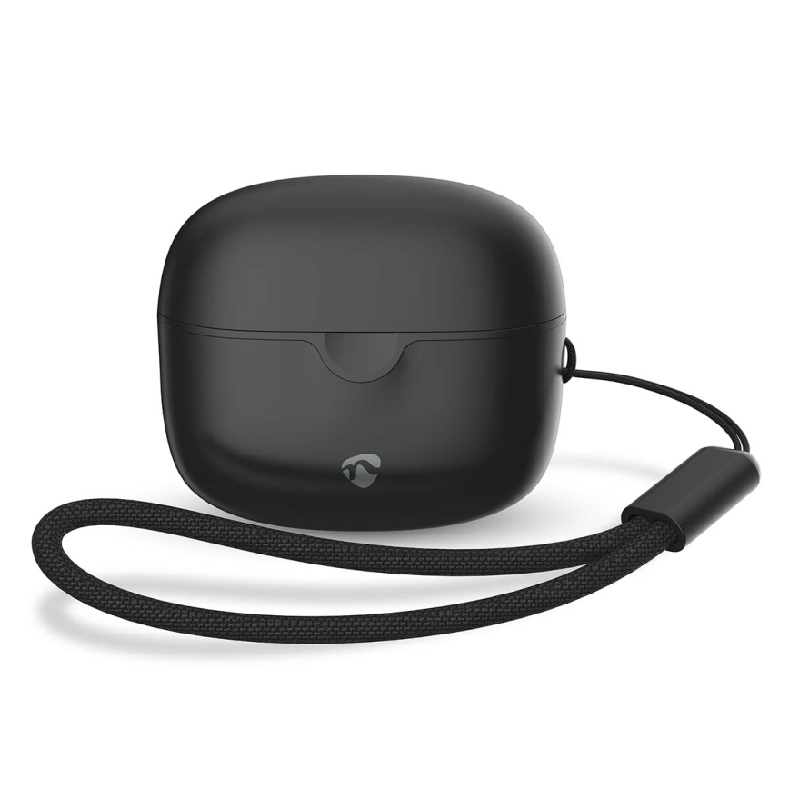 Draadloos earphones 250 mAh + 2x 30 mAh zwart
