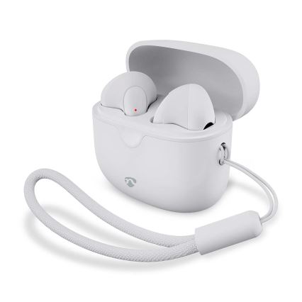 Draadloos earphones 250 mAh + 2x 30 mAh wit
