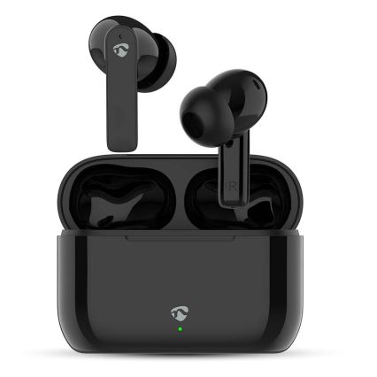 Draadloos earphones met ENC 450 mAh + 2x 40 mAh IPX4 zwart