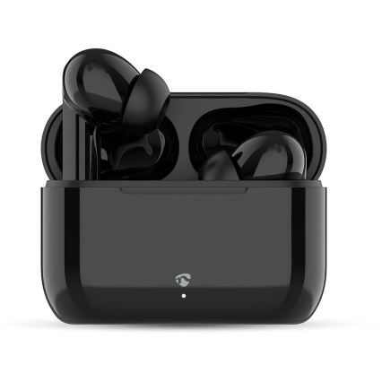 Draadloos earphones met ENC 450 mAh + 2x 40 mAh IPX4 zwart