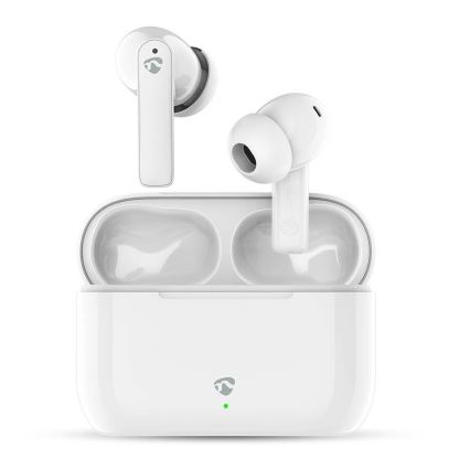 Draadloos earphones met ENC 450 mAh + 2x 40 mAh IPX4 wit