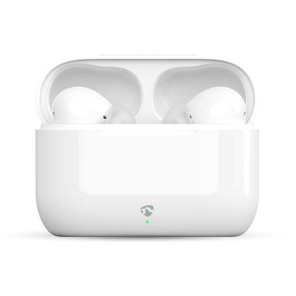 Draadloos earphones met ENC 450 mAh + 2x 40 mAh IPX4 wit