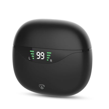 Ecouteurs sans fil avec ANC 320 mAh + 2x 40 mAh noir