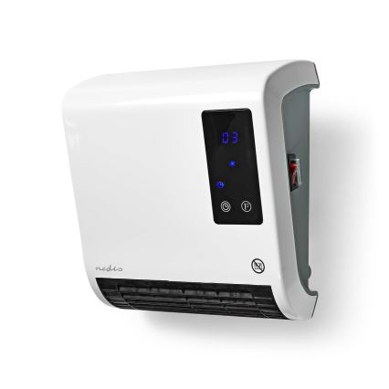 Verwarmer met LED-display en thermostaat 2000W/230V IP22 + afstandsbediening