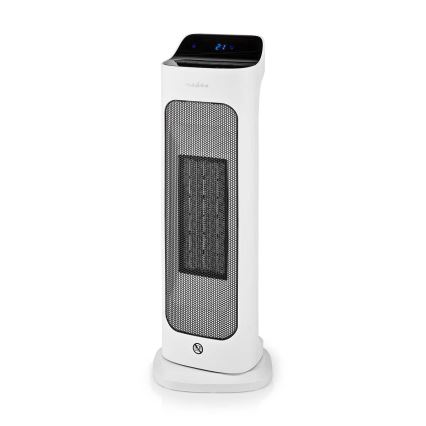 Ventilateur avec un élément chauffant en céramique Smartlife 400/2000W/230V Wi-Fi Tuya + télécommande