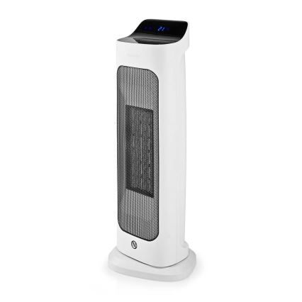 Ventilateur avec un élément chauffant en céramique Smartlife 400/2000W/230V Wi-Fi Tuya + télécommande