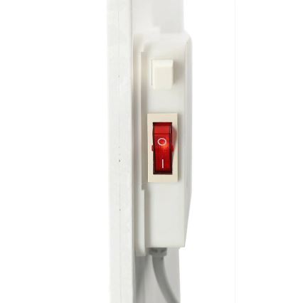 Infrarood verwarmingspaneel met LCD-display 425W/230V IP44 wit