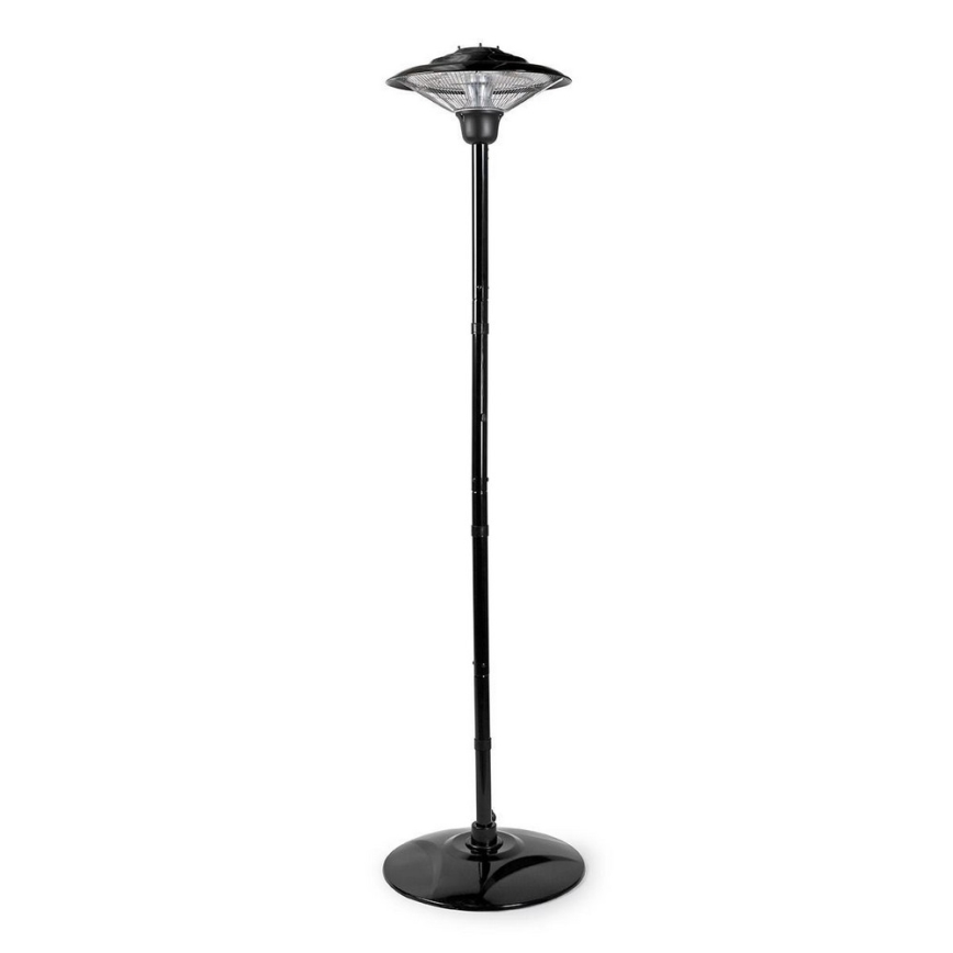 Buiten elektrische verwarming + standaard 200 cm 1500W/230V terras infraroodstraler IP34