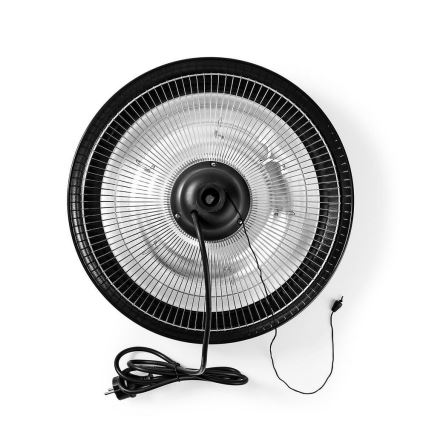 Buiten elektrische verwarming + standaard 200 cm 1500W/230V terras infraroodstraler IP34
