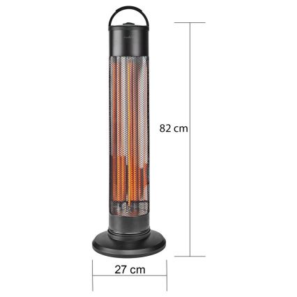 Verwarming voor Buiten 600-1200W/230V IP24