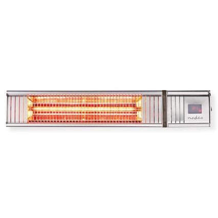 Chauffage extérieur 100W/2000W/230V IP65 + télécommande