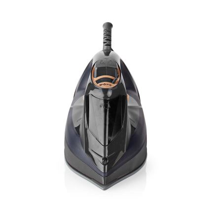 Stoomstrijkijzer 2200W/230V zwart