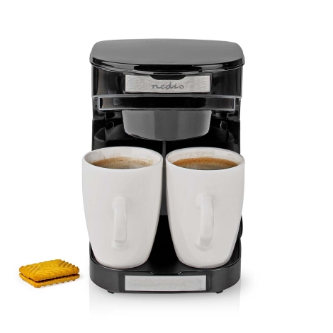 Geniet Scharnier Gluren Nedis KACM140EBK - Koffiemachine voor 2 kopjes 450W/230V 0,25 l | Lumimania